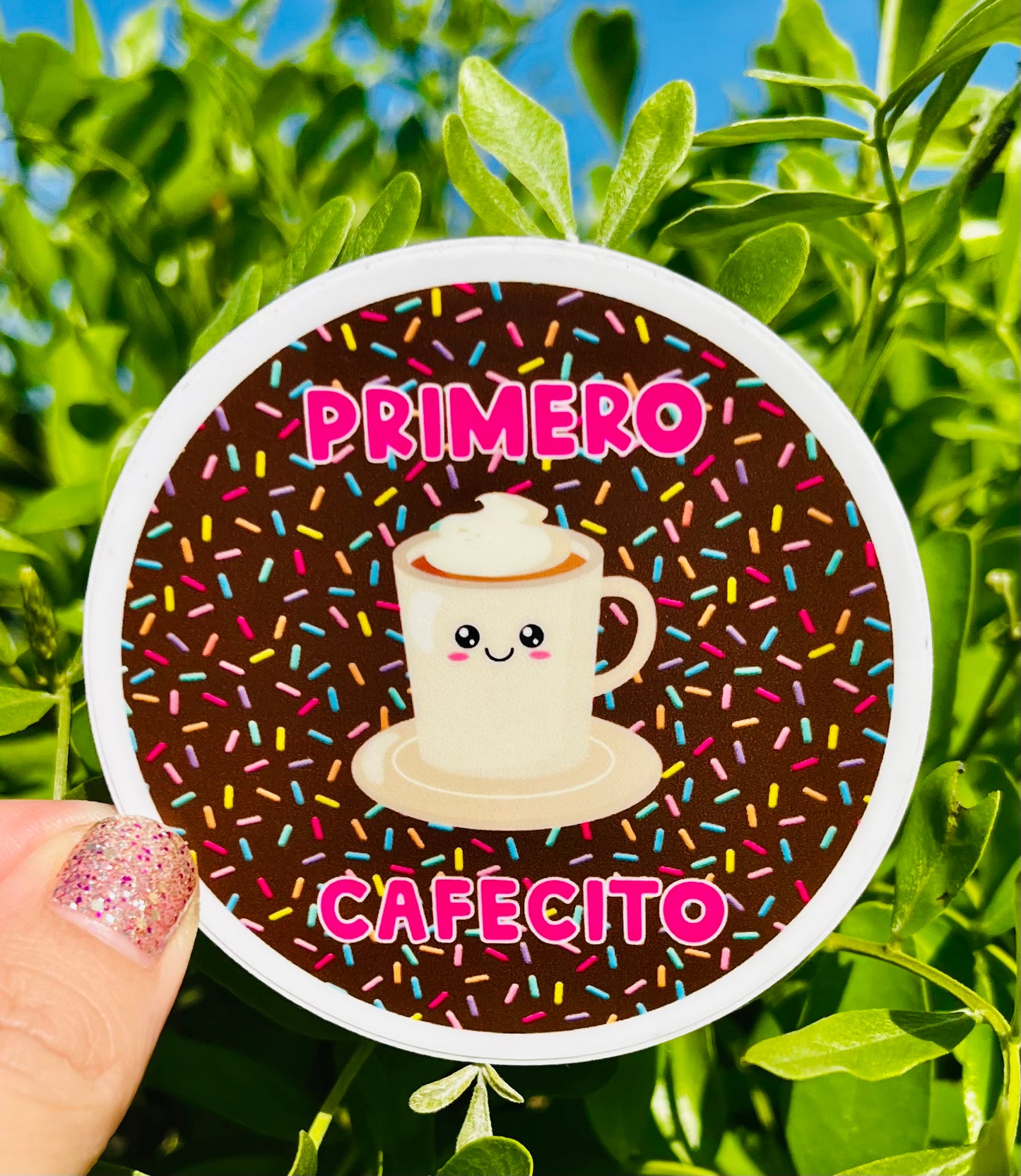 Primero Cafecito Sticker