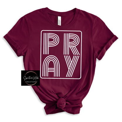 Pray Retro T-Shirt