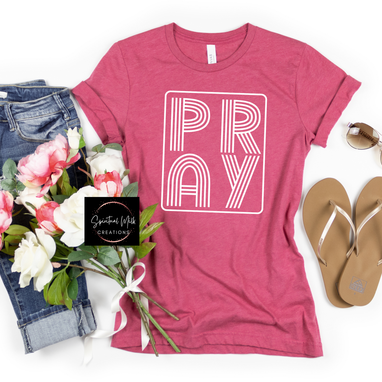 Pray Retro T-Shirt